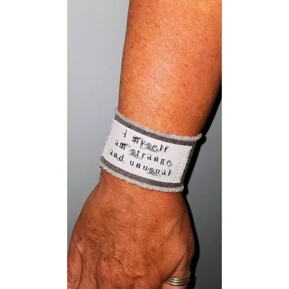 Beetlejuice Gothic Jewelry Goth Bracelet Lydia Deetz Dark Horror Movie Halloween - Picture 3 of 9